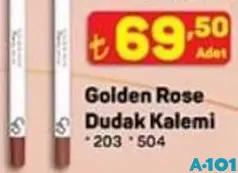GOLDEN ROSE DUDAK KALEMİ fiyat ve kampanya bilgisi